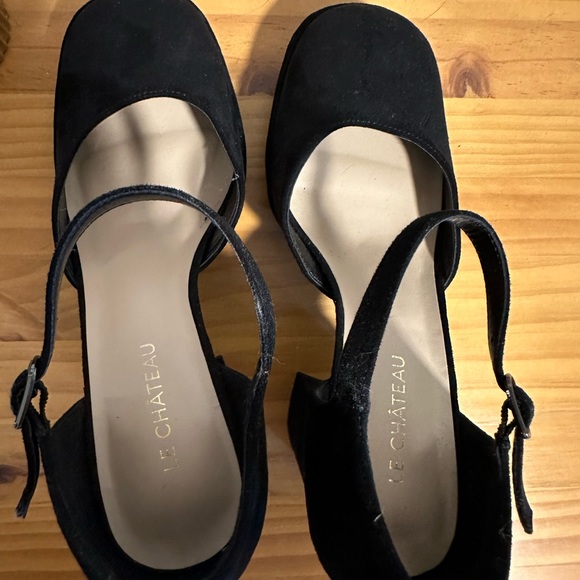 Square Toe Mary Jane High Heel Platform Pump size 8 - Picture 2 of 4